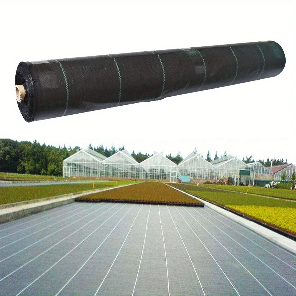 

6FT*300FT Weed Barrier, 3.2 oz garden ground cover fabric, Heavy Duty Landscape Fabric, Easy to Install for Gardening