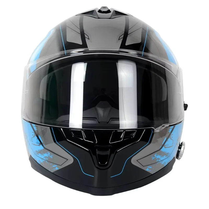 Hochwertiger DOT ECE Integralhelm mit Bluetooth