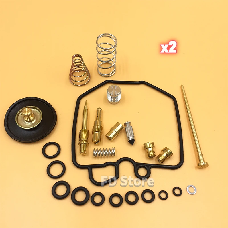 2Sets Carburetor Repair Kit For Honda CX500C CX500 Custom 1980-1982 CX500D Replacement parts