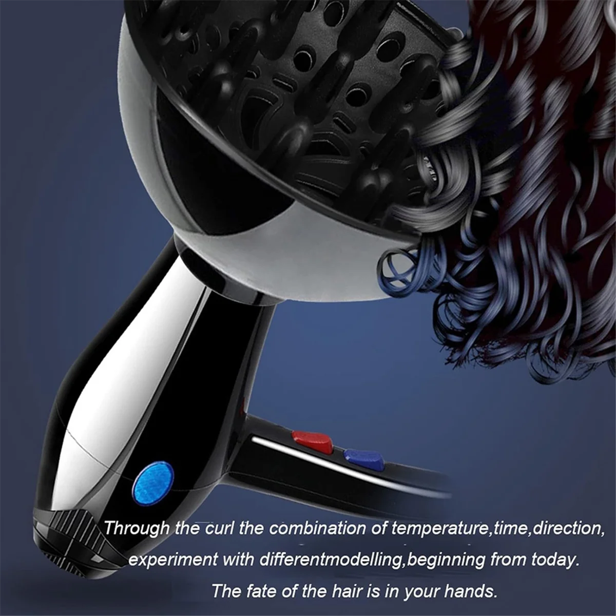 Newest Professional Salon Hairdressing Hair Dryer Diffuser Blow Blower Nozzle Barber Hair Dryer Diffuser