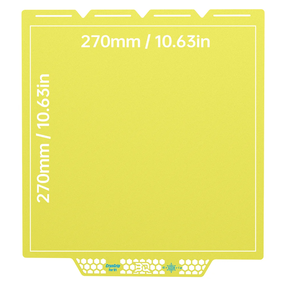 BIQU Panda Bouwplaat CryoGrip Pro Glacier/Frostbite Cool Plate Dubbelzijdig Voor Snapmaker U1 3D Printer Accessoires