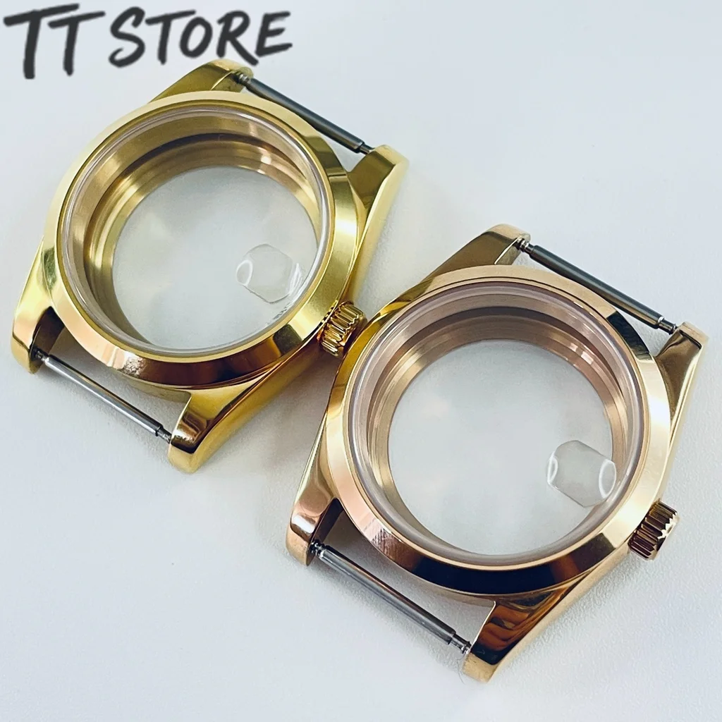 36mm/40mm Watch Case Top Waterproof Sapphire Crystal For VH31 VH61 VH64 NH34 NH35 NH36 NH38 NH39 NH70 NH72 ETA2824 PT500