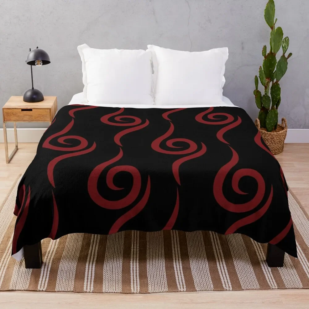 

Anbu logo Throw Blanket Elegant Warm Throw Blanket for Hotel Home