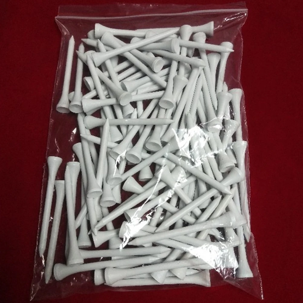 

100 Pcs Golf Outdoor Accessories Protective Tees Protection Family Wood Simple