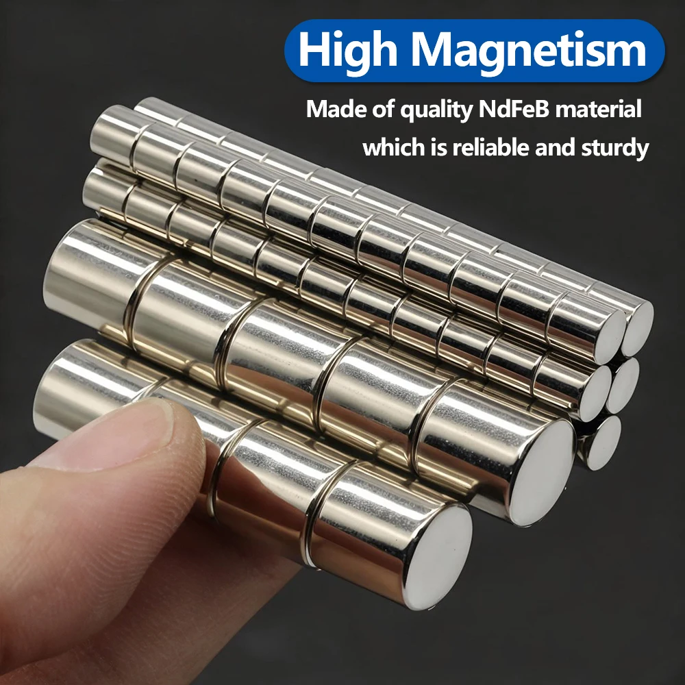 N35 Round Neodymium Magnet Small Strong Permanent Magnet For DIY Crafts Model Making Hardware Fixing Home Decoration