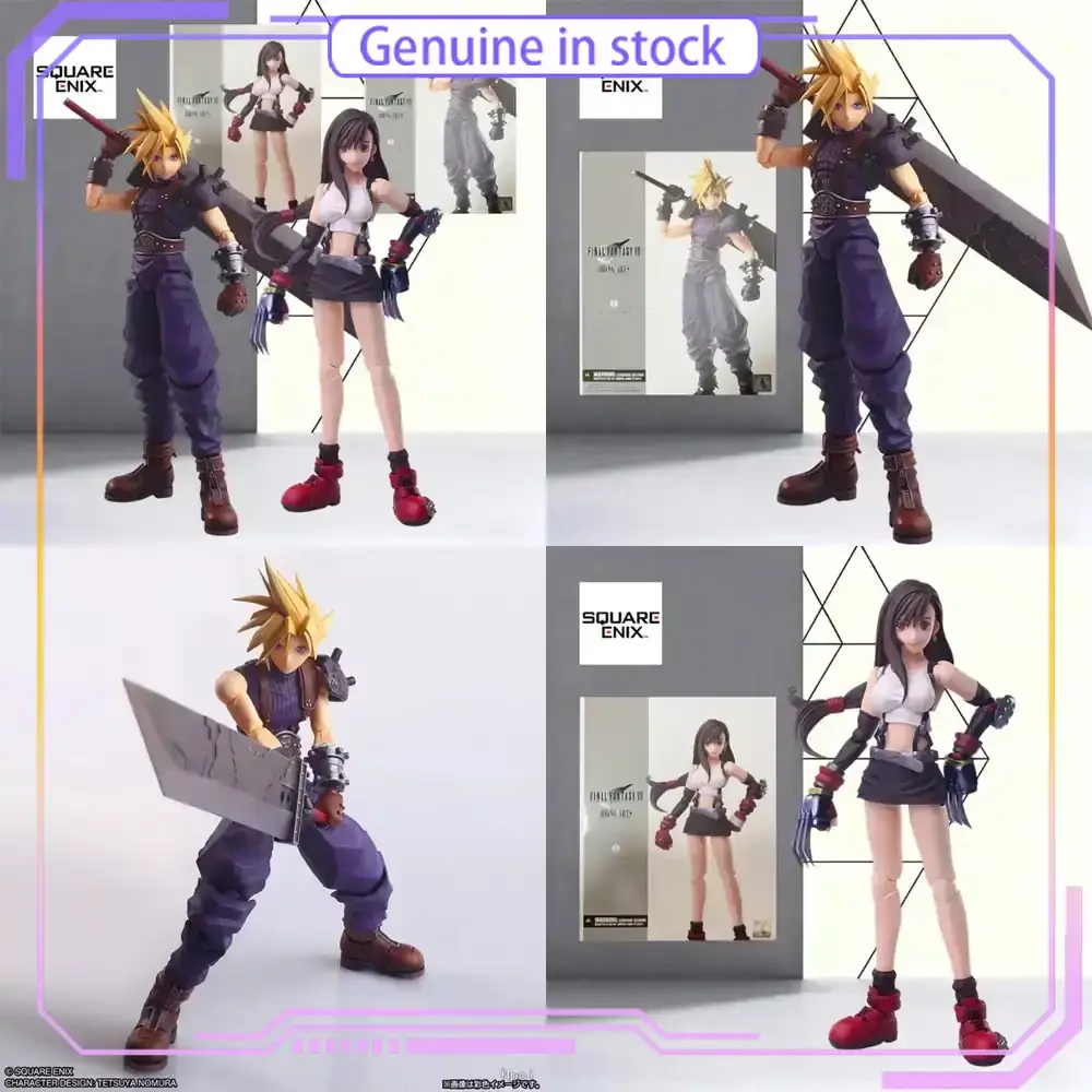 【Claude VII BRING ARTS Tifa Lockhart】1/12 ——action figure Series SQUAREENIX Original Trendy Toy Gift Recommendation By Multiple