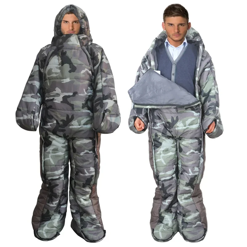

Human Sleeping Bag Warm Camping Sleeping Bag Camping Walking Body Walking Sleeping Bag