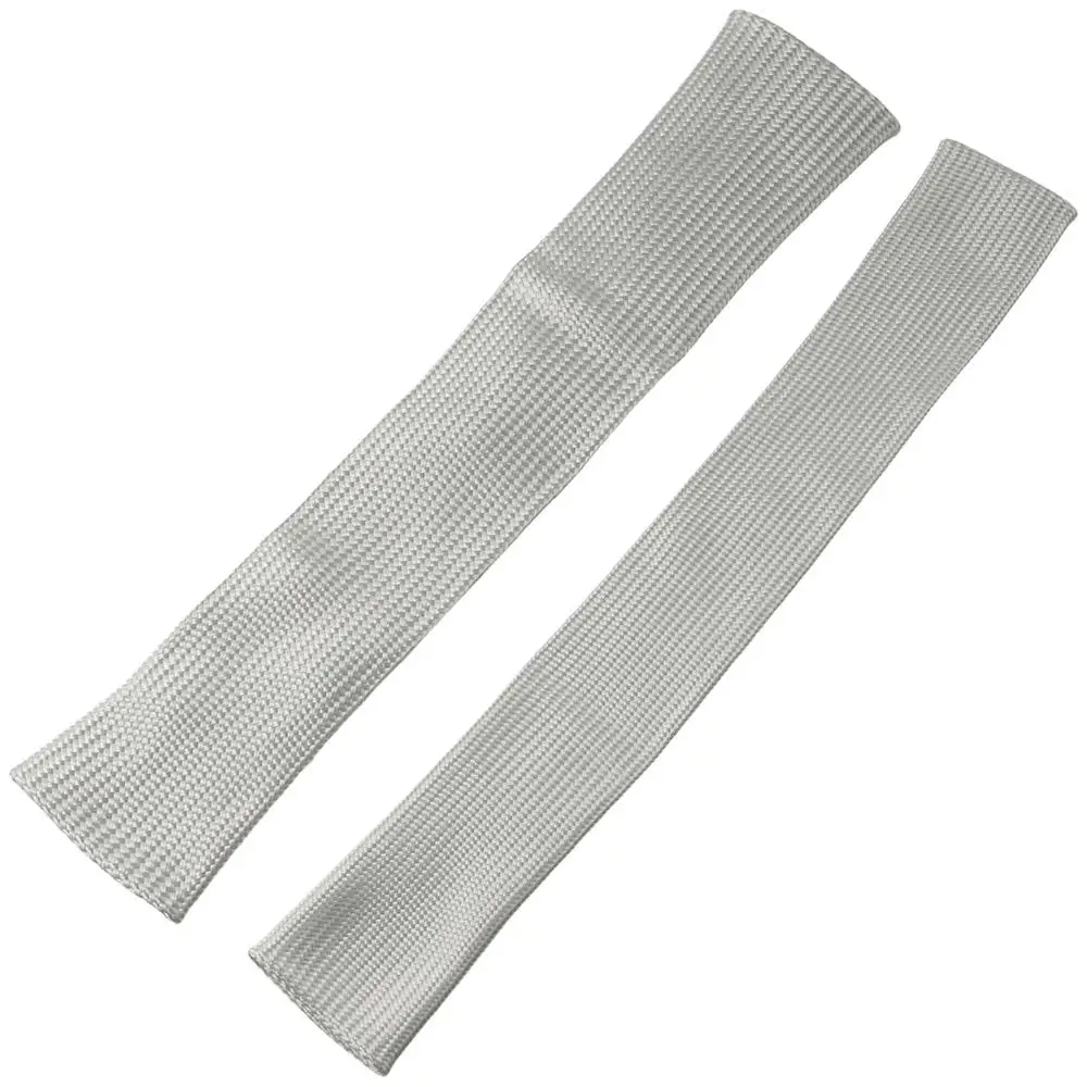 2PCS Fire Resistant Sliver Welding Glove Metal Finger Finger Heat Shield Finger Glove Baking
