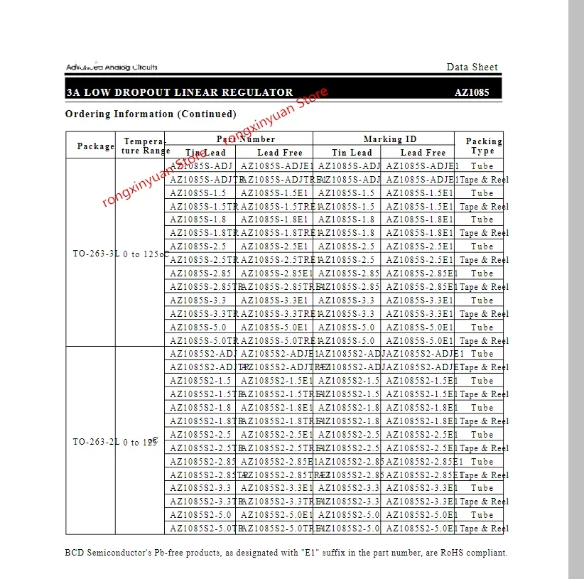 منظم وصلة إسقاط منخفضة ، من من من من من من من ؟ ؟ ؟ ؟ ؟ 1085s ؟ 3A ، جديد ، 10