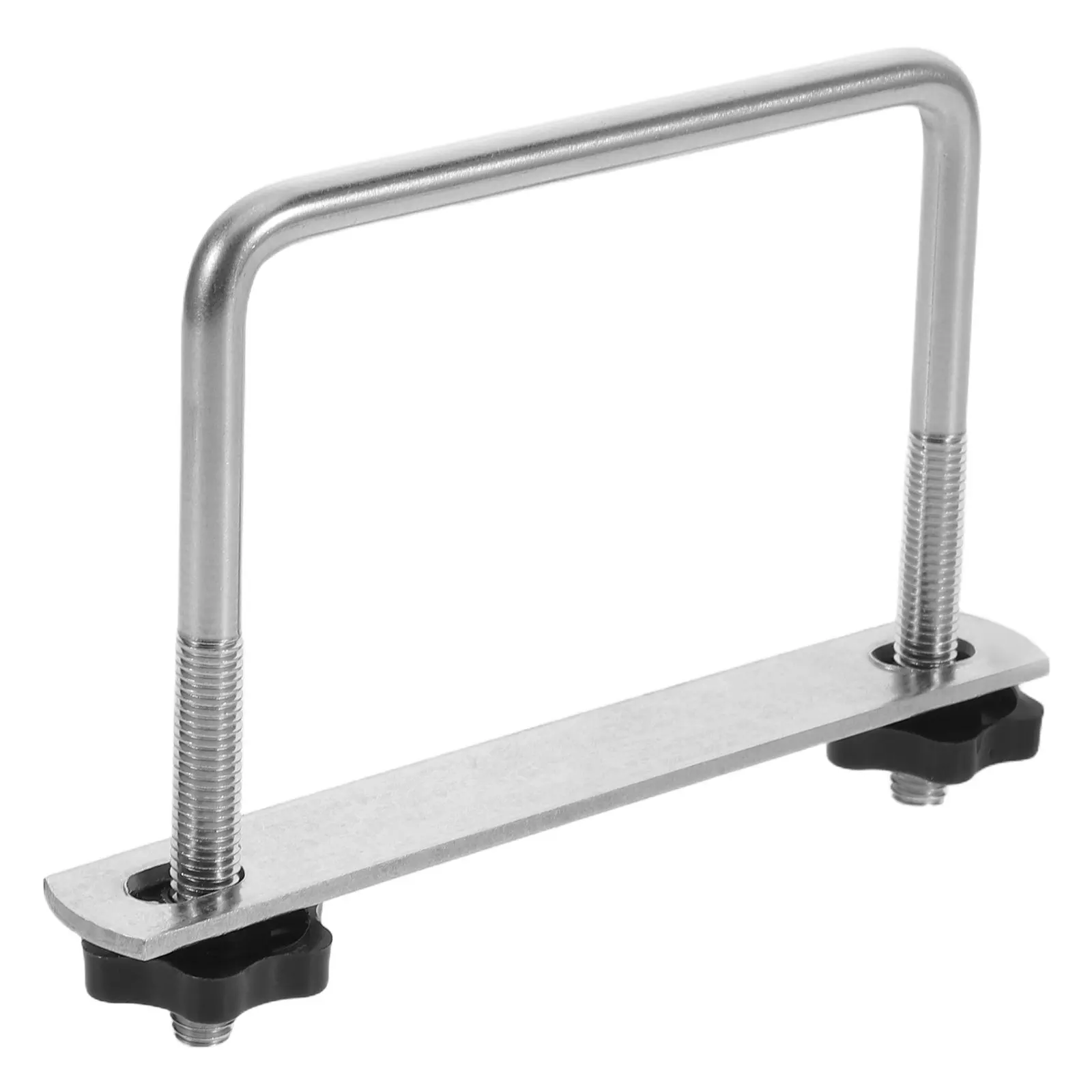 Metal U-Shaped Fastening Clamp for Universal Roof Rack Compatibility Car Truck Van Cargo Box Mounting Toolless Installation