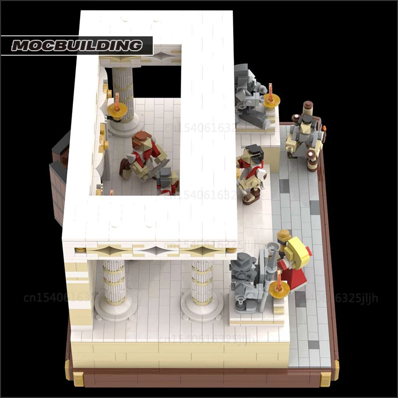 UCS Famous Castle Architecture MOC Building Blocks Palace Collection Technology Bricks DIY Assembly Model Display Toys Xmas Gift