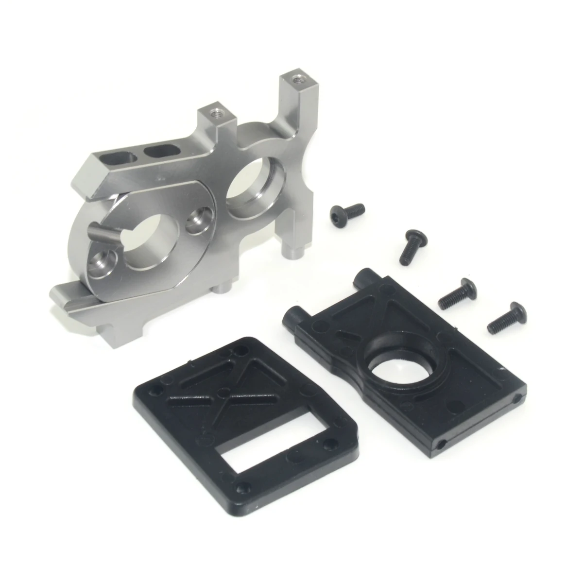 سبائك الألومنيوم نيترو تغيير فرش السيارات تصاعد حامل ل 1/8 1/10 كيوشو HSP SST RC سيارة 8456 08425 المحرك #2