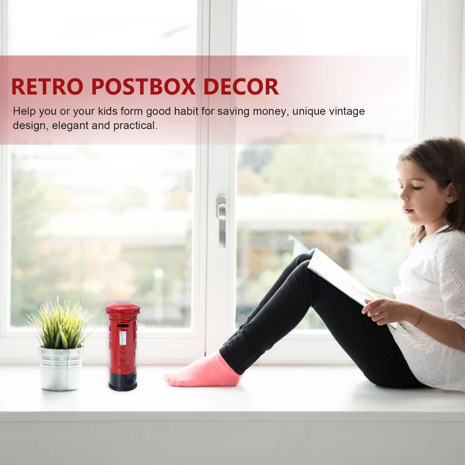 

1pc Iron Piggy Bank Creative Vintage Desktop Decor For Household Money Saving Box Retro Gift Unique Metal