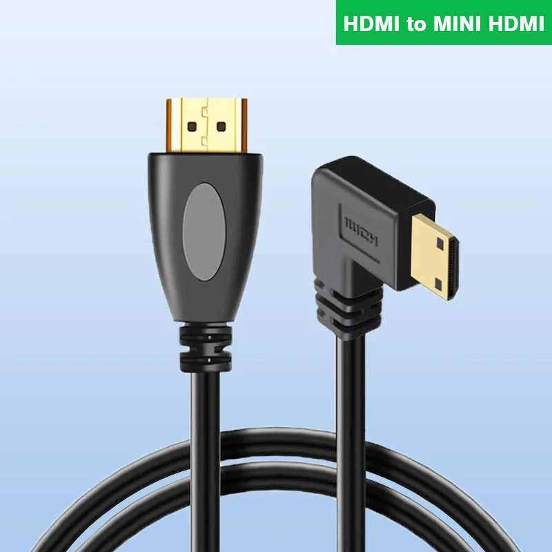 Mini HDMI To HDMI Cable, Mini HD HDMI Cable,1.4 Version Camera, Tablet, Small To Large MINI C TO A  TYPE Male StandardI