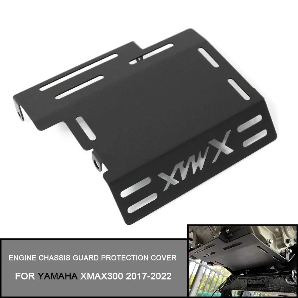 

For Yamaha XMAX300 2017 2018 2019 2020 2021 2022 Motorcycle Accessories Skid Plate Engine Guard Chassis Protection Cover