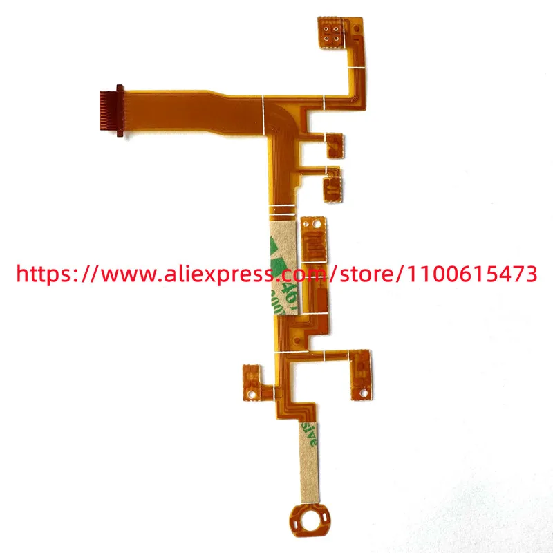 2 uds/nuevo Cable flexible trasero de lente para SAMSUNG L201 L301 S1070 ST45 ST50 PL100 línea de lente de cámara Digital