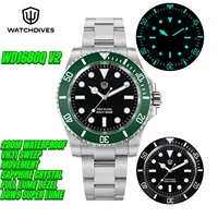 Watchdives WD1680Q V2 VH31 Sweep Second Quartz Watch Ceramic Bezel Ar Sapphire Bgw9 200M Waterproof 316L Wrist Watch Men Watches photo 2