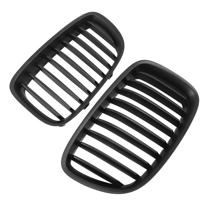 Matte Black Car Front Grille Grilles For-BMW F07 GT 5 Series 10-15 Grill 535I 550I 51137200169,51137200170