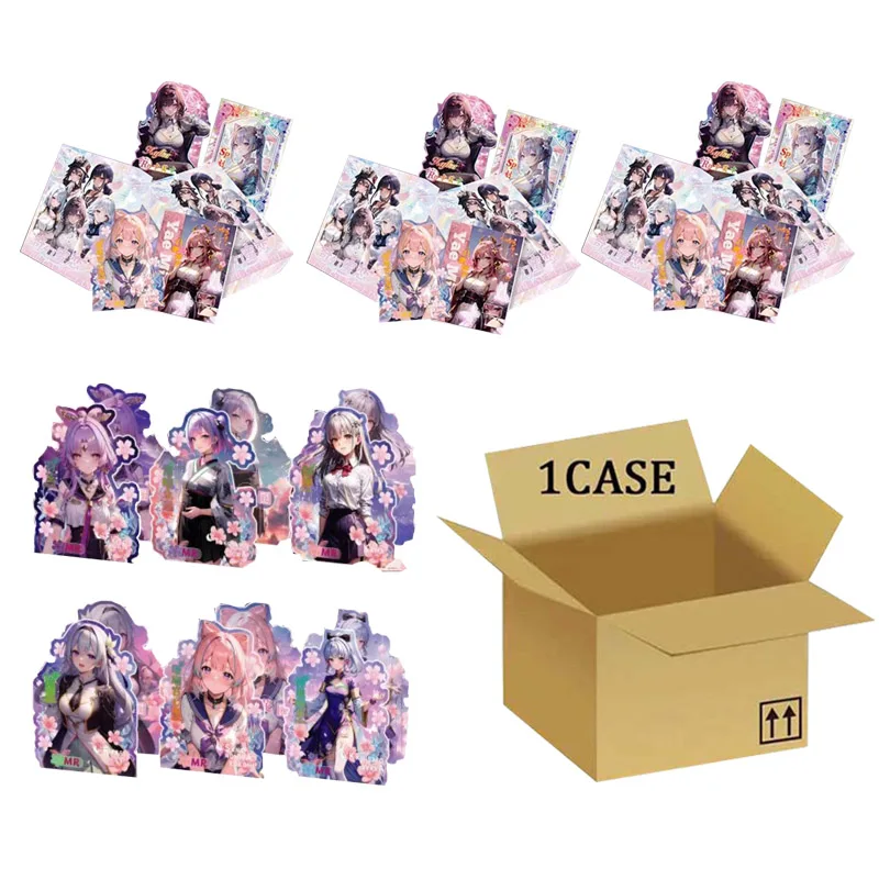 Wholesale Goddess Story Collection Card Booster Box Wakawaka Fantastic And Sweet Love Sweet Vigorous Girl 1Case Of Playing Cards