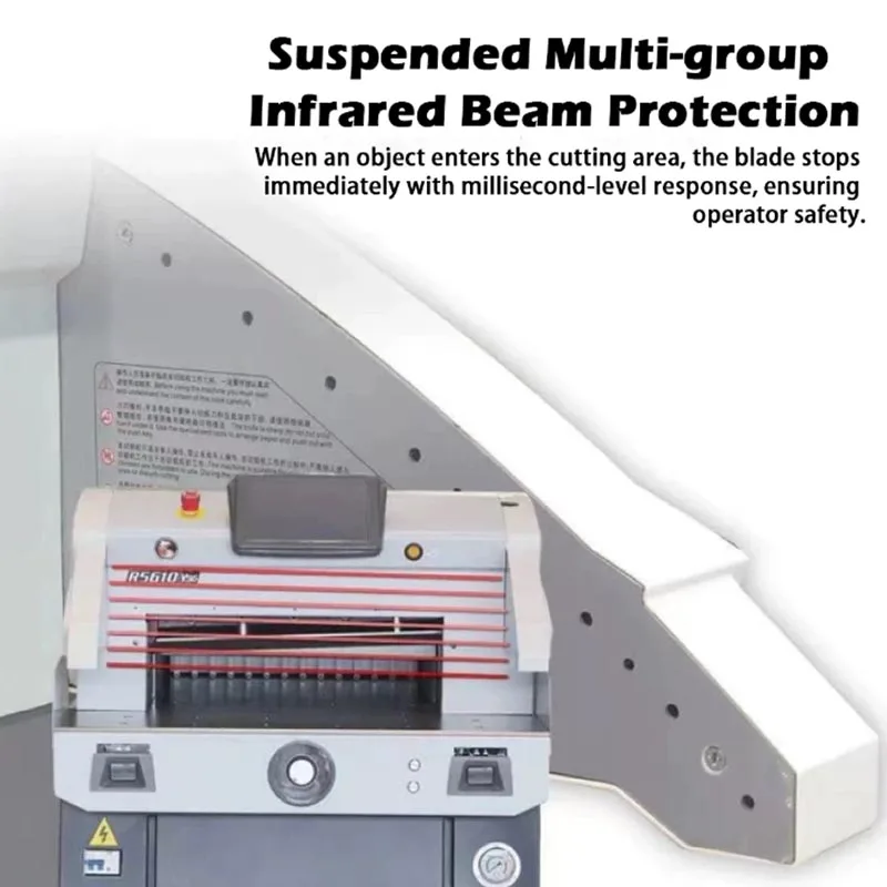 Hydraulic Programmable Cutter Paper Cutter Fully Automatic Heavy Duty Paper Trimmer 220/110v High Precision Cutter Customized