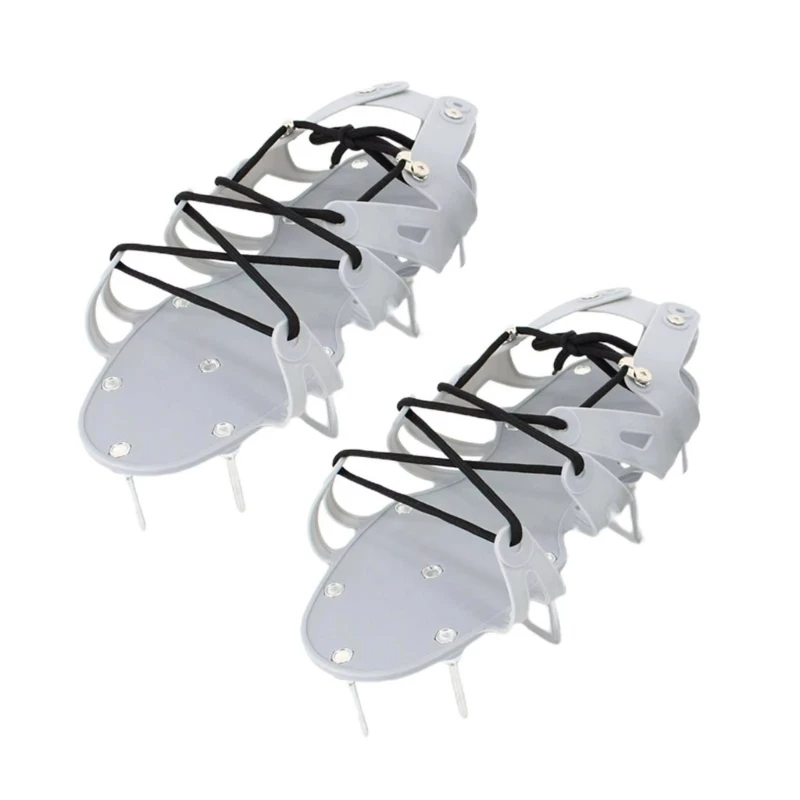 Lawn Aerator Footwear Adjustable Lawn Aerator Shoes Comfortable for Efficient Soil Loosening & Aeration in garden