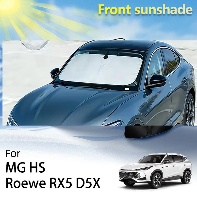 For MG HS Luxury EHS PHEV 2026 2025 2024 Roewe RX5 ERX5 D5X III Accessories Car Front Sunshade Window Heat Insulation Sun Parts