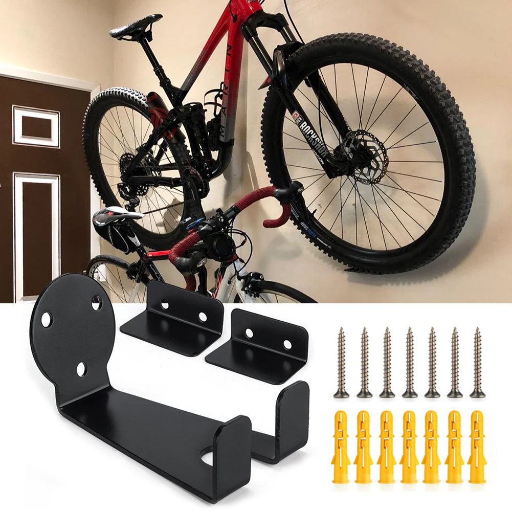 1/2 Set Bike Wall Mount Hook Portable Bicycle Stand Parking Holder Support Bike Display Garage Holder Bicycle Accessories