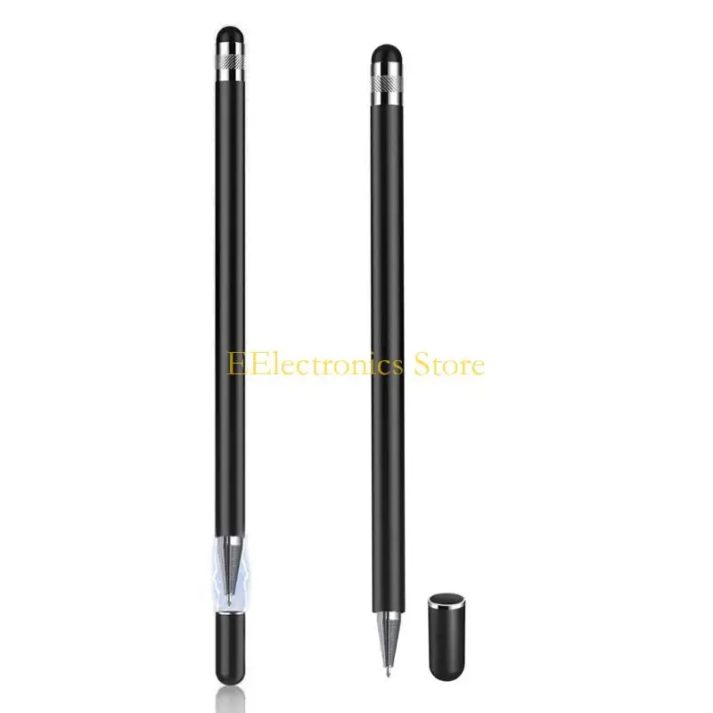 B03C Ballpoint Touch Pen for Smartphones Tablet 2 in 1 Smooth Writing Drawing
