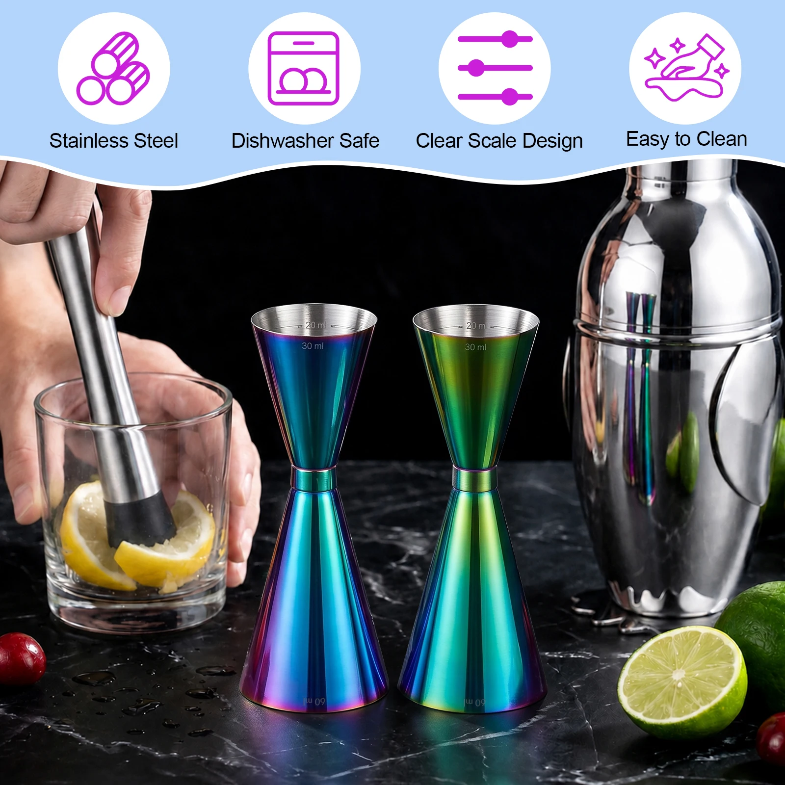 Мерный стакан из нержавеющей с – обзор и цена Spirit Measure Jigger