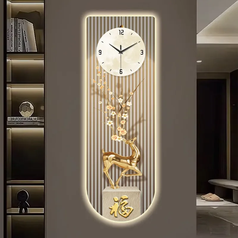 Living Room Furniture Decoraciones De Habitaciones Entrance Decoration Painting Wall Clock Wall Decor And Clocks Interior