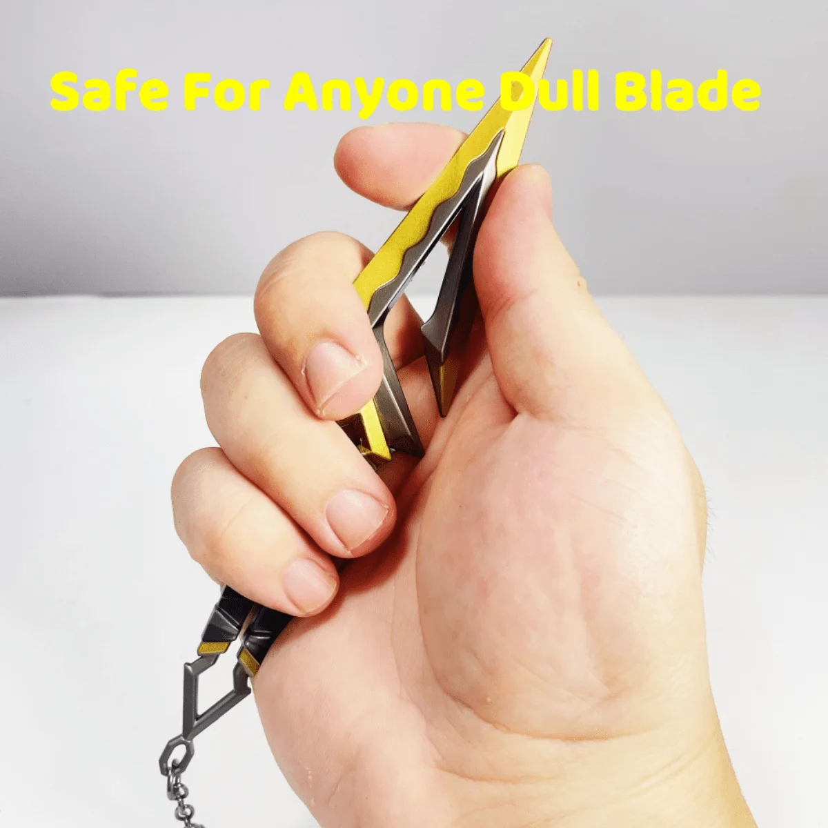 6.3inch Valorant Kunai Metal Katana Sword Ninja Knife Original Samurai Sabre Japanese Katana Sabre Cosplay Accessories Prop Toy