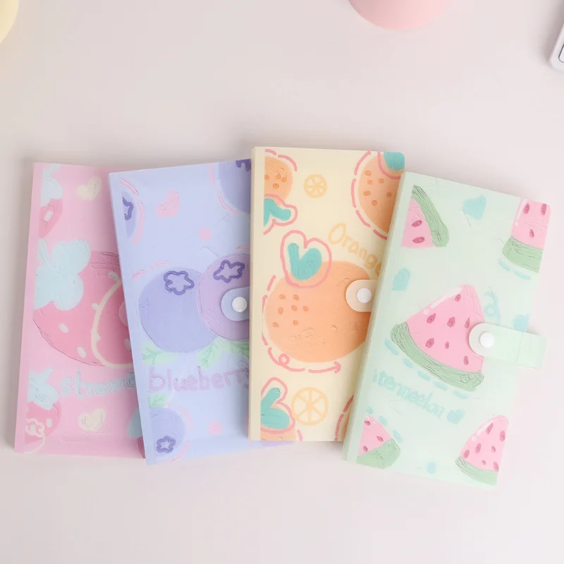 Álbum de Fotos de 3 Pulgadas con Botón a Presión, Libro de Almacenamiento de Fotografías de Ídolos Kpop, Portafotos Instax, Mini Estuche de Exhibición de Tarjetas para Fans