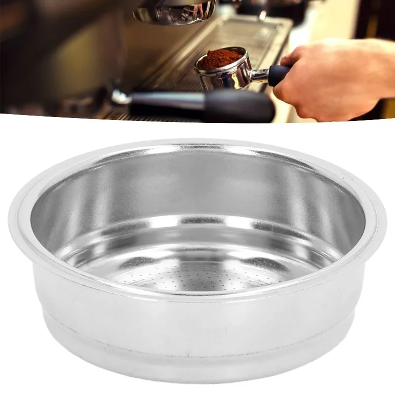 

51/54/58mm filter coffee machine handle powder bowl single stainless steel 304 modern minimalist accessories