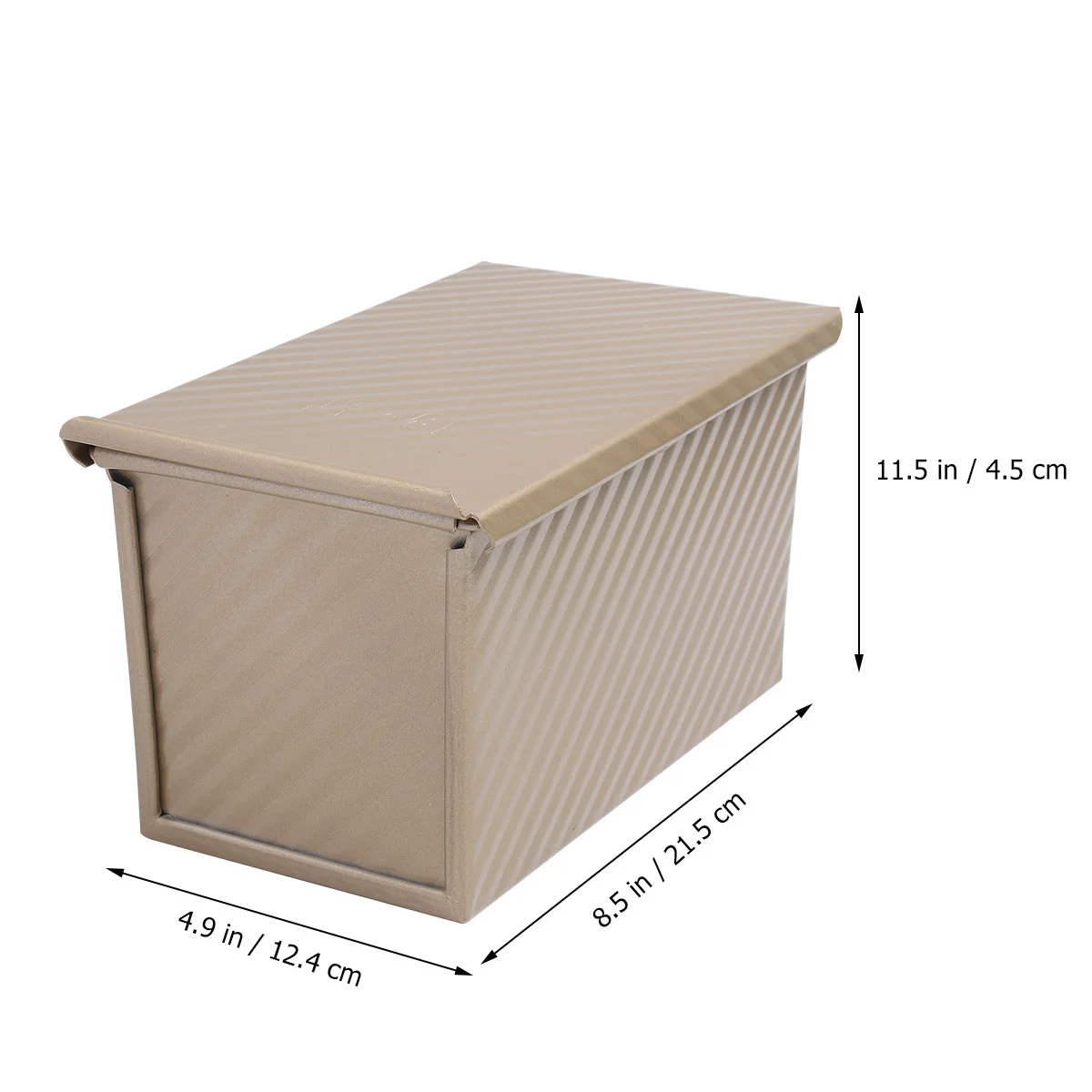 Bakeware Loaf Pan With Cover Toast Mold with Lid Random Color Bread Mold Bread Pan Loaf Bakeware