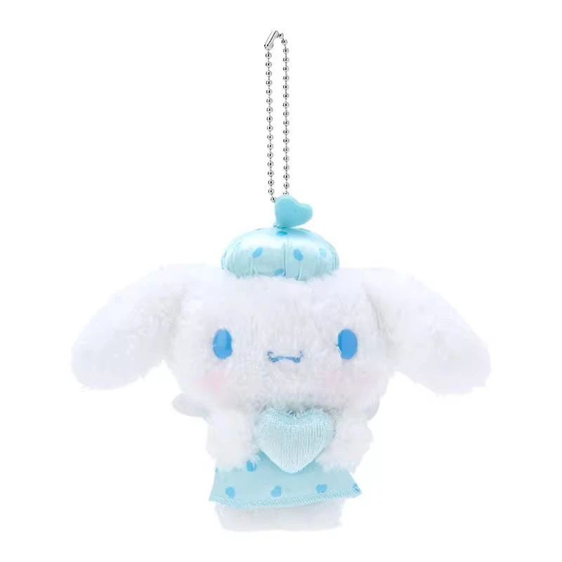Lindo sueño Ángel serie Cinnamoroll My Melody Kuromi Hello Kitty lindo juguete de peluche mochila colgante llavero chica regalo de vacaciones