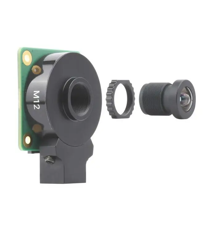 عدسة M12 عالية الدقة، 16 ميجابكسل، 105 °   FOV، البعد البؤري 3.56 مم، متوافق مع كاميرا Raspberry Pi عالية الجودة M12 #5
