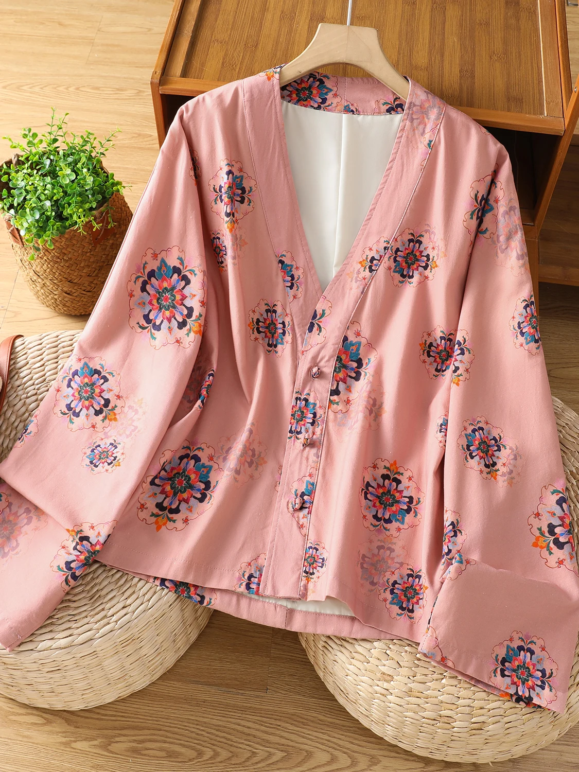 

Korean Japanese Large Size Women's Design Sensation Chinese Sle Double Layer Open Cardigan Jaet 3D Tailoring Outerwear
