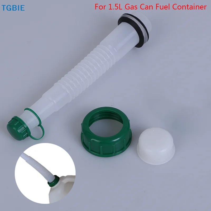 [TL]1Set Replacement Gas Can Spout Parts Stopper Vent Cap Gasket Fuel Container Part