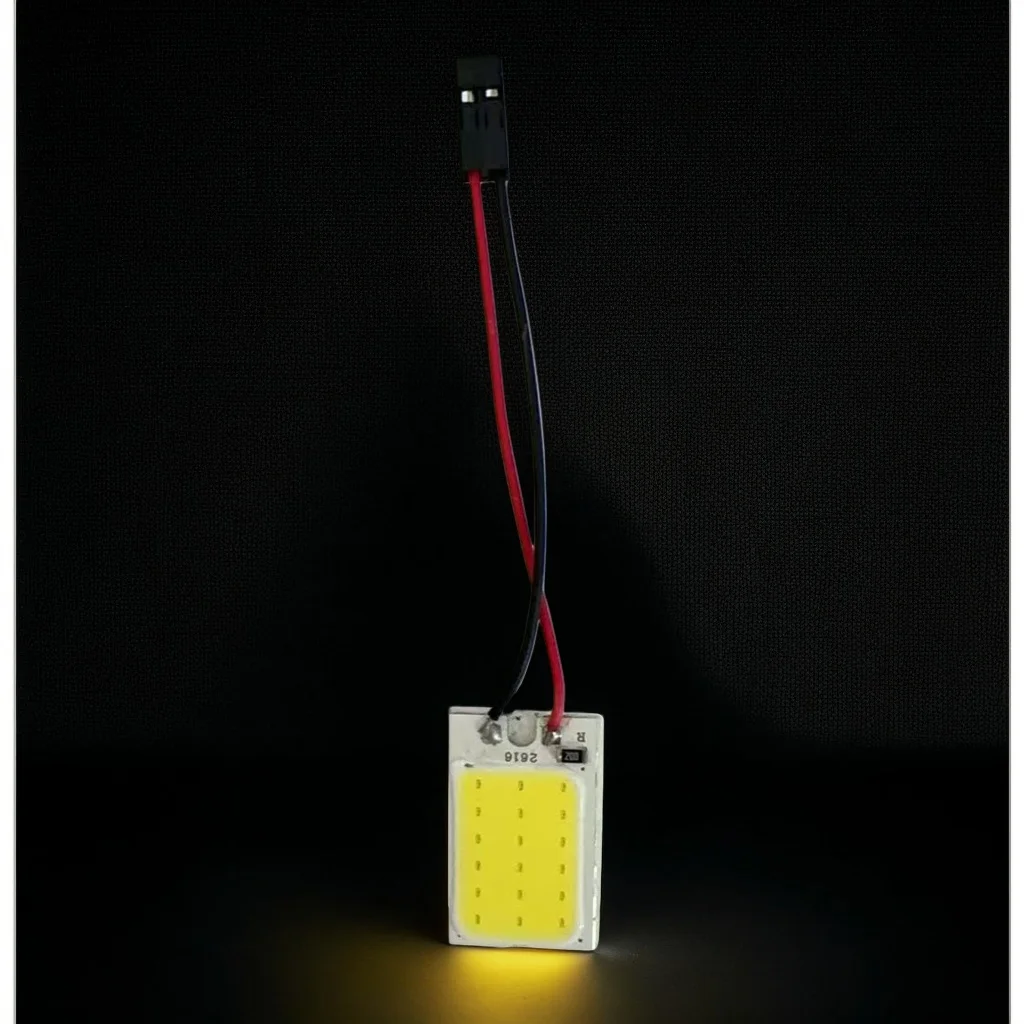 

Car Dome Light LED Bulb: 18 SMD T10 4W 12V COB Panel Lights for Interior Accessories and Panel