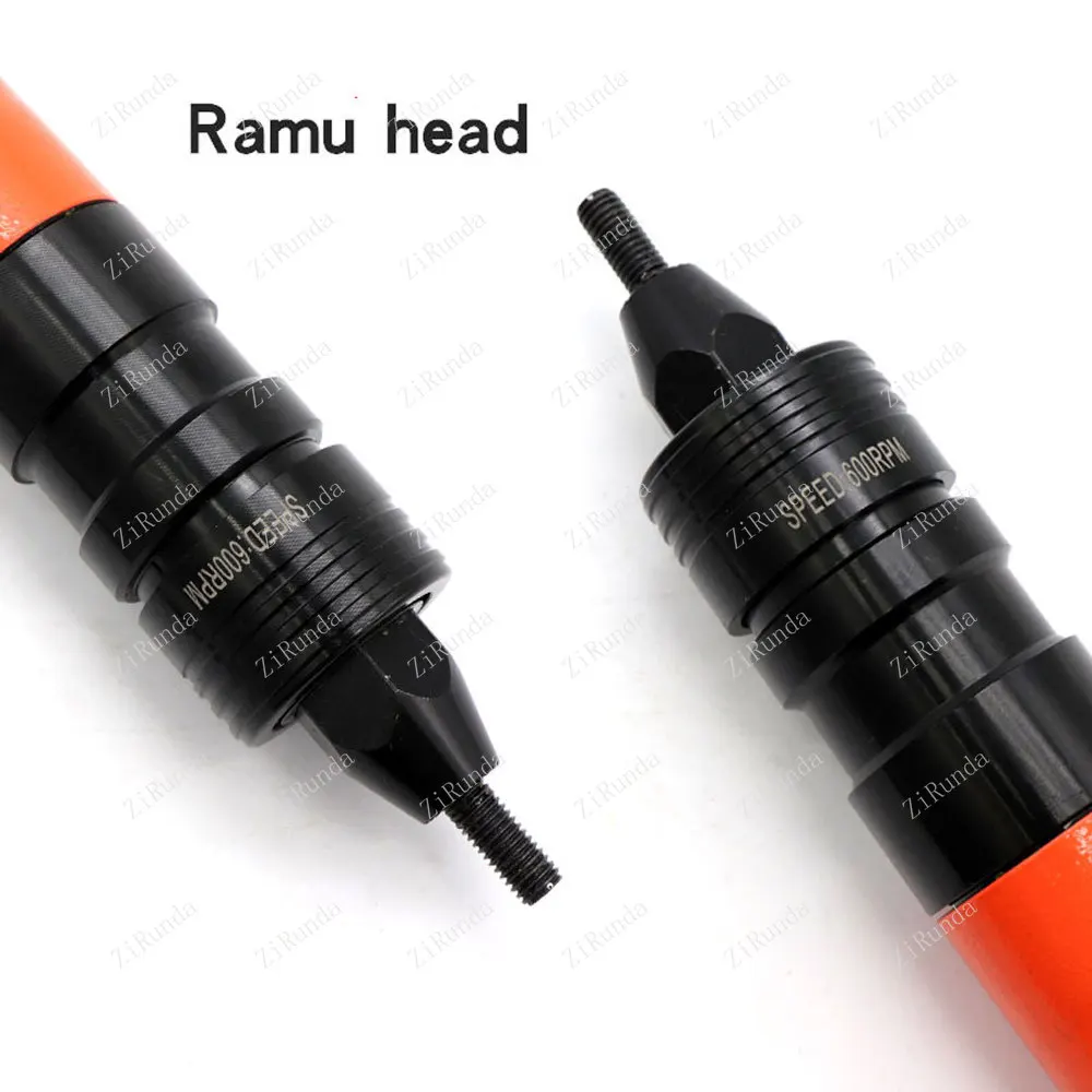 Pneumatic rivet nut gun, insertion type thread drawing and fixing device, rivet machine, tool for extending rivet heads
