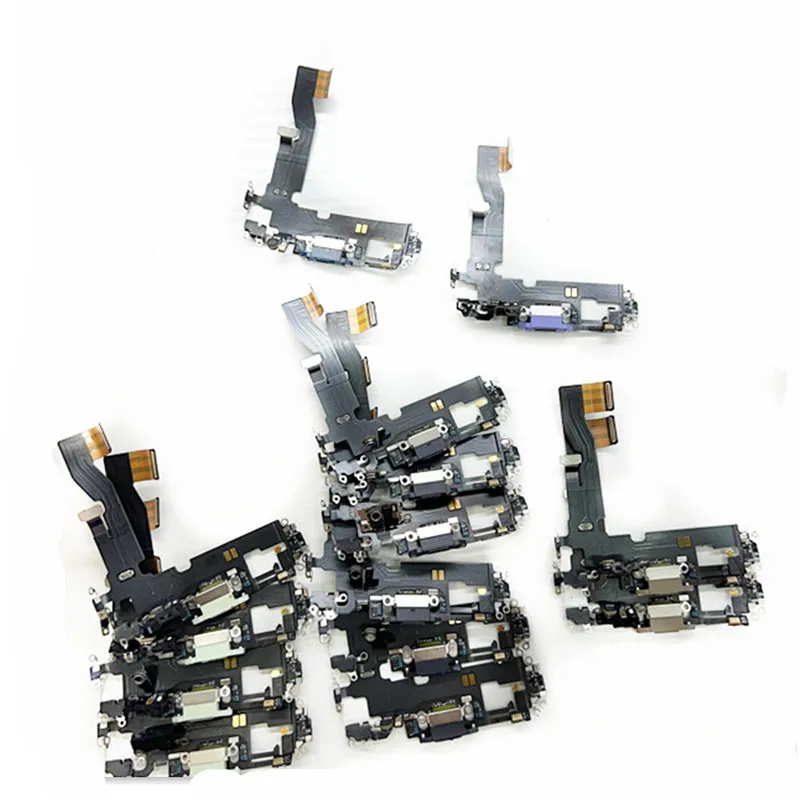 Charging Port Flex Cable High Quality For iP12 13 14 15 16 Pro Max Mobile Phone Tail Charger Replacement Repair Part