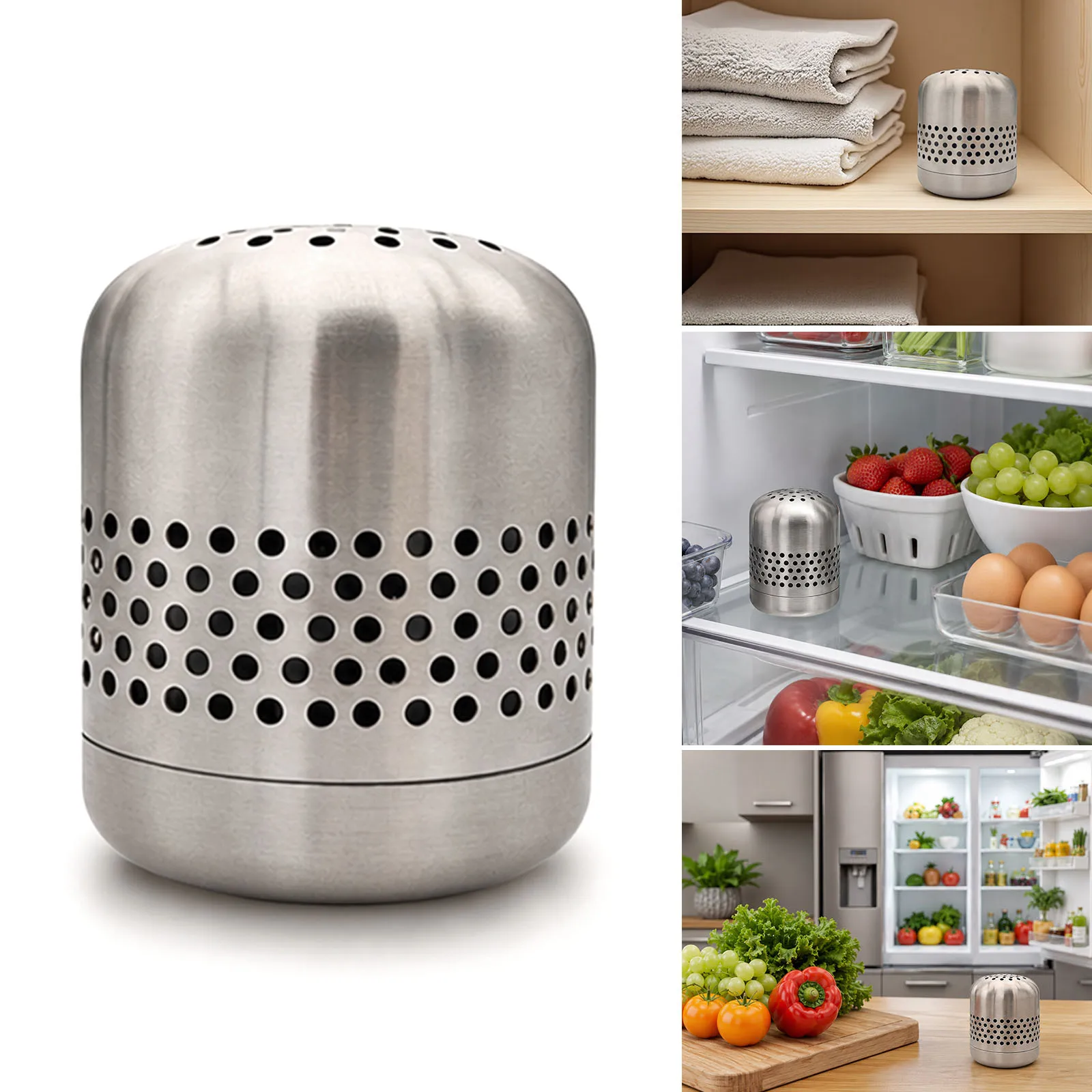 Refrigerator Airs Freshener Box Odor Neutralization Smell Absorber Extends Food Freshness Prevents Taint Purifying