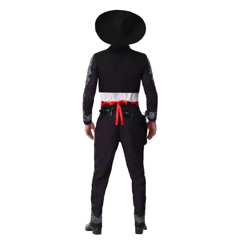 

DY20Men's Halloween American Western Heroic Character Mexican Ethnic Cospaly Costume25