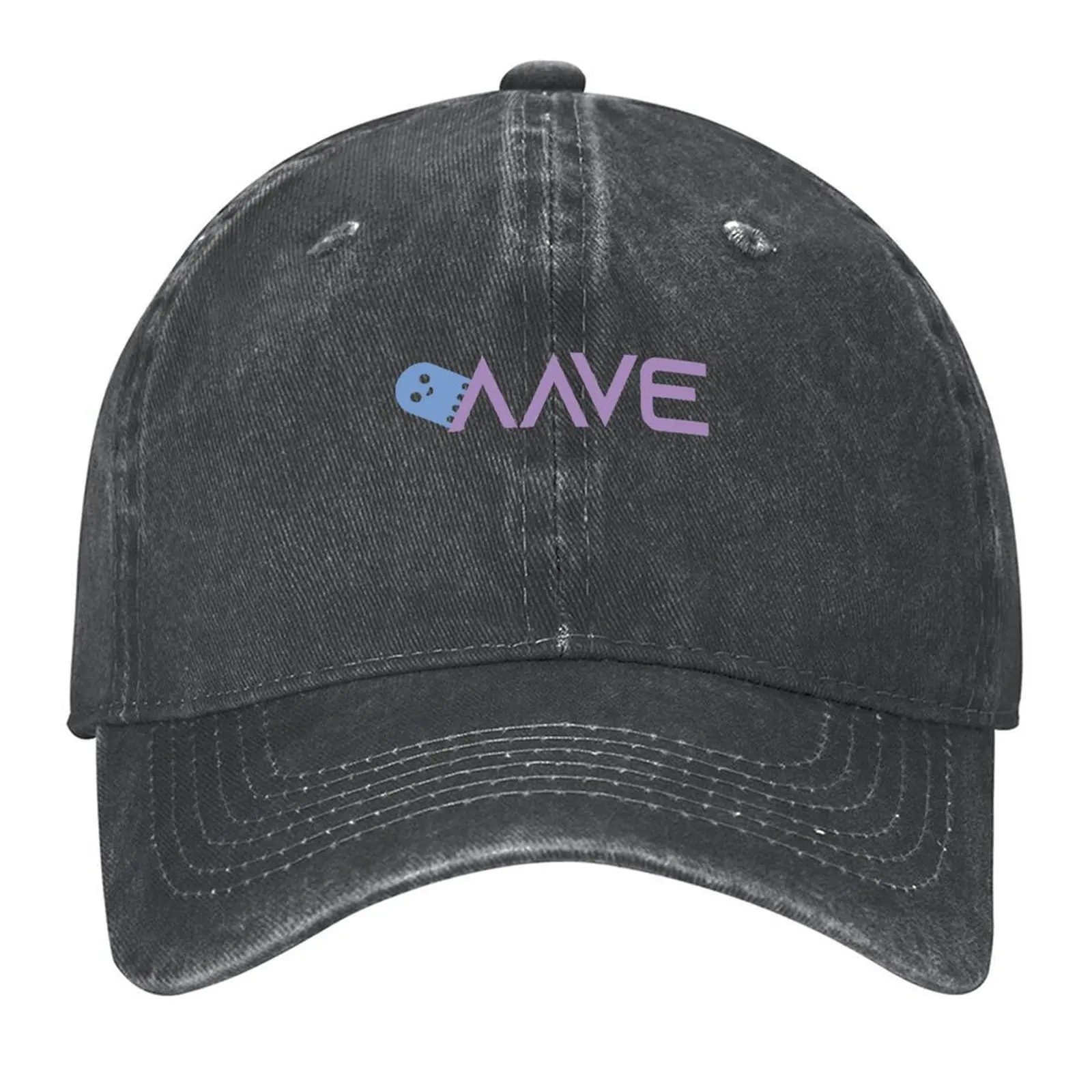 

AAVE Crypto Cryptocurrency Ghost Coin Token, Crypto Shirt, Cryptocurrency Shirt Baseball Cap fun hats Women's Beach Visor Men's