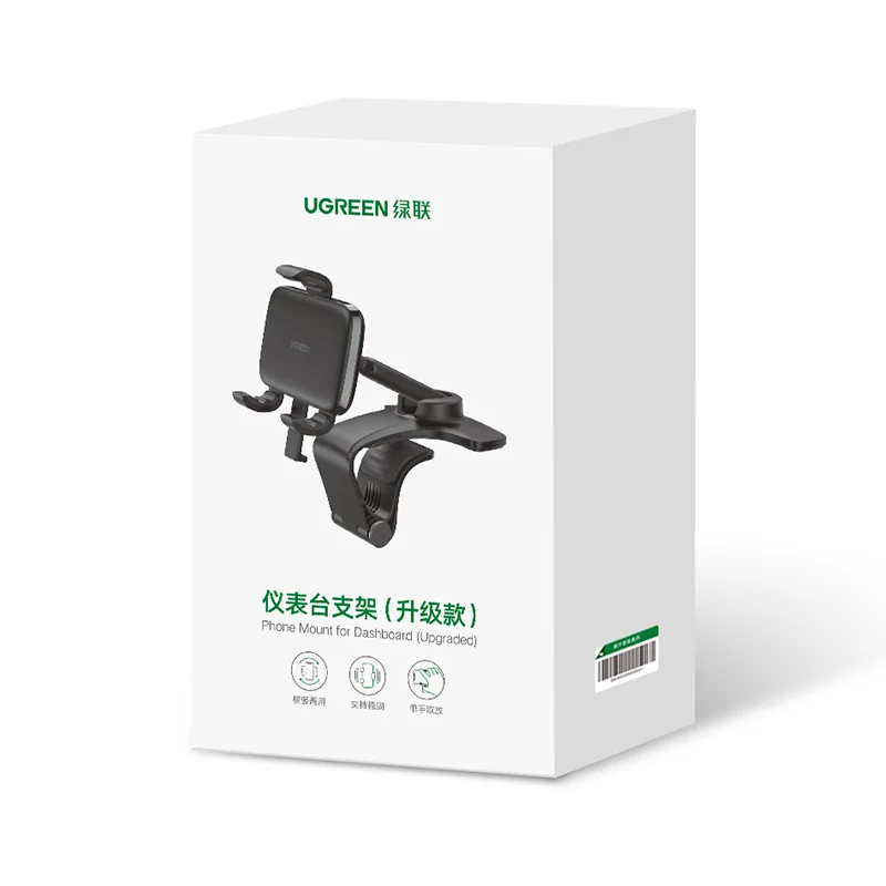 Soporte para teléfono móvil para salpicadero de coche UGREEN, soporte para teléfono con ventilación de coche, soporte con Clip para salida de aire, soporte para teléfono móvil para coche