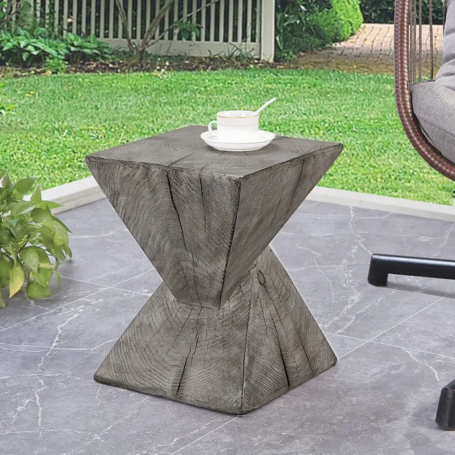 

Concrete Stool End Table