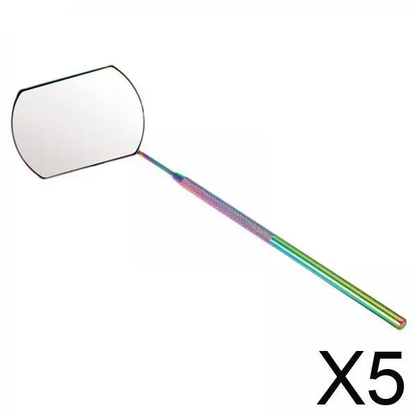 

Зеркало для наращивания ресниц из нержавеющей стали, инструмент для проверки ламинирования ресниц, цветные аксессуары для ресниц для использования визажистами-ресничниками