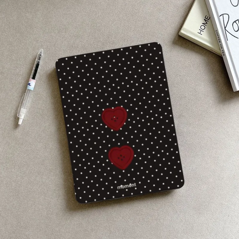 Tablet Case for IPad 10.2 Case 7/8/9th Generation IPad 10th Generation Case 2022 Air 5th 4th 2020 Pro 11 White Love Adornment