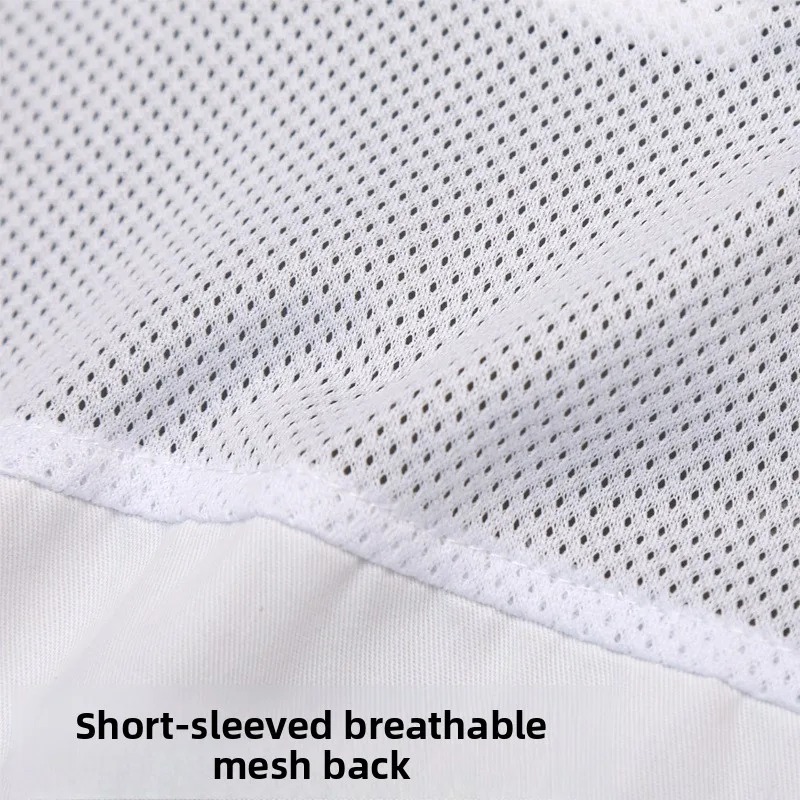 Unisex-Kochuniform, kurz- und langärmelig, Set für Sommer, Catering, Teehaus, Hotel, Küche, atmungsaktive Arbeitskleidung