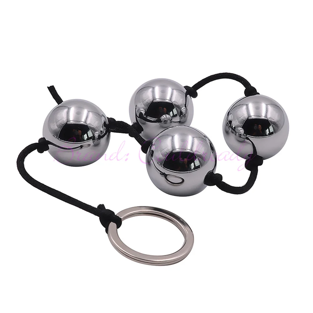 Erotic Weighted Vaginal Ball Chinese Geisha Kegel Exerciser Metal Ben Wa Eggs Anal Beads Adult Toys for Woman Sex Shop